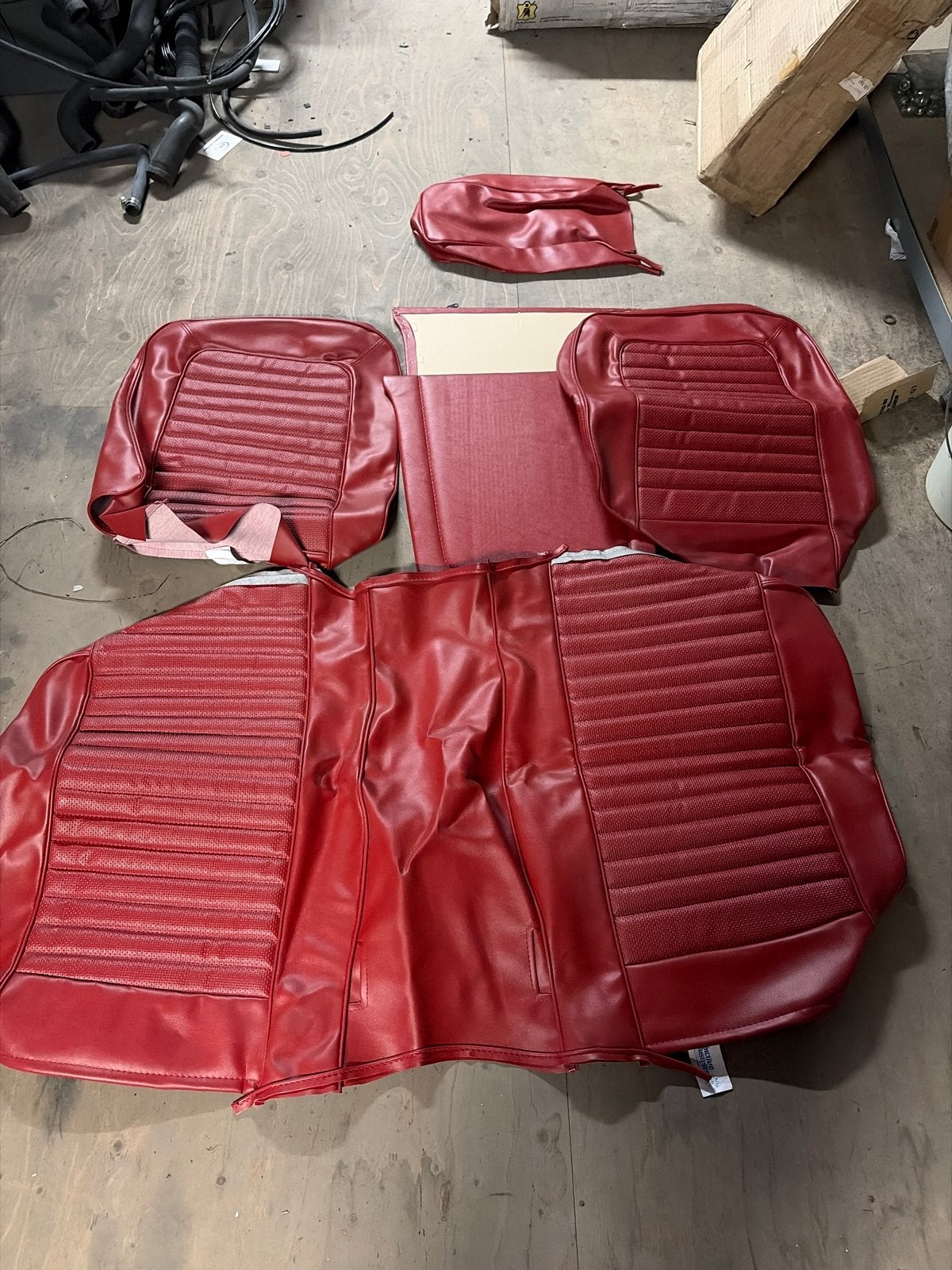 Ford Mustang 1965/66 Voorbank Bekleding Nieuw in Doos, Ophalen, Nieuw, Ford USA