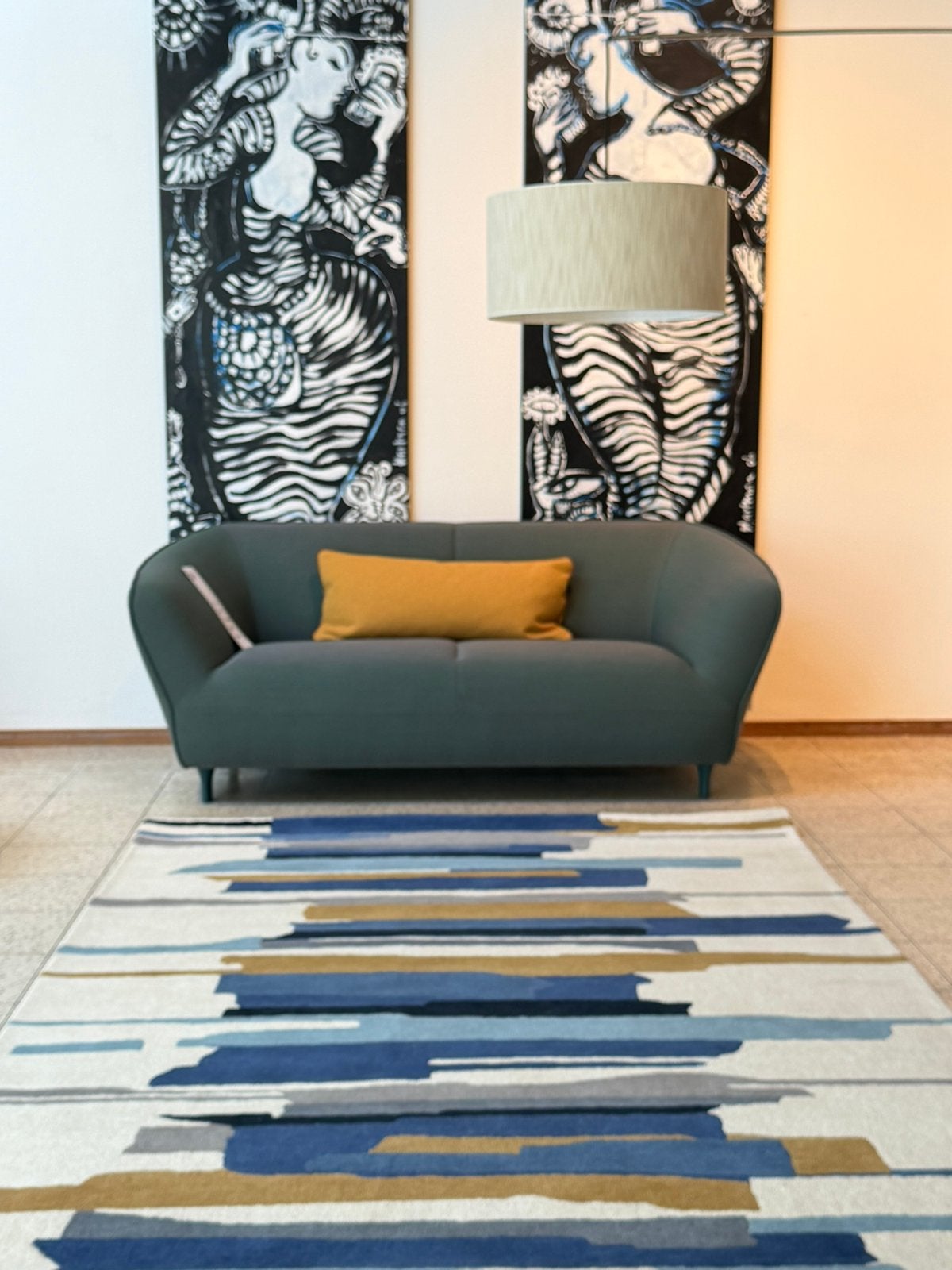 Brink en Campman tapijt Zeal Indigo NIEUW