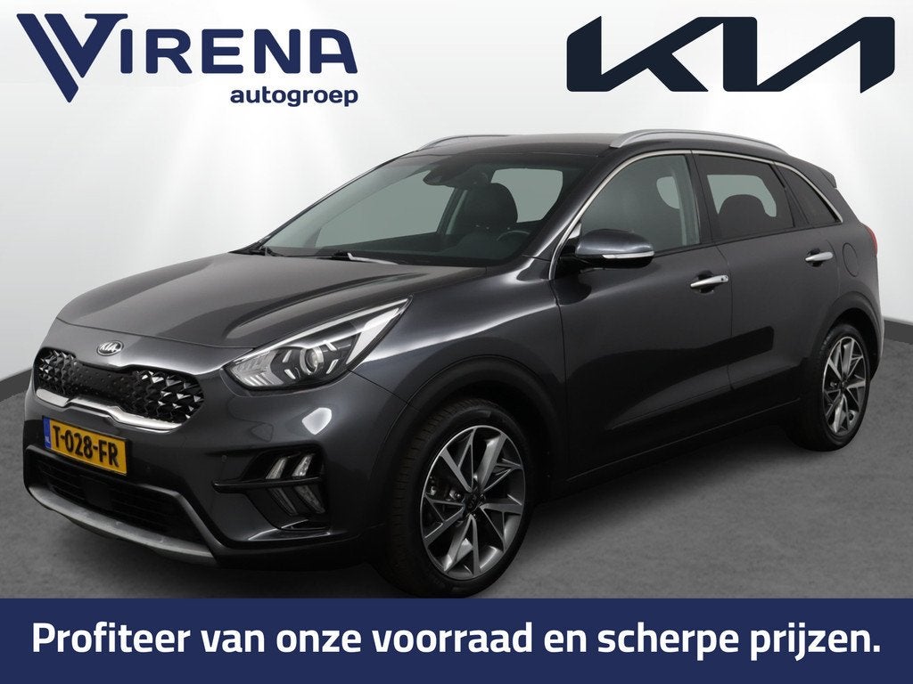 Kia Niro 1.6 GDi Hybrid Style Edition - Trekhaak - Keyless -, Gebruikt, Leder en Stof, 75 €/maand, 1390 kg