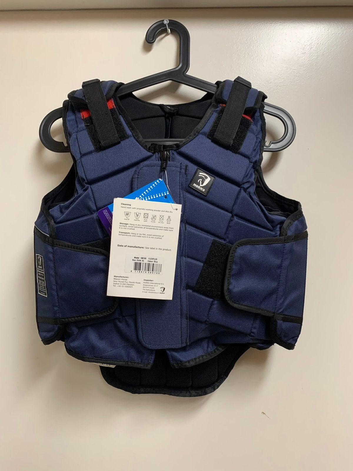 Horka Bodyprotector child XL navy nieuw, Dieren en Toebehoren, Paardrijkleding, Ophalen, Nieuw, Bovenkleding