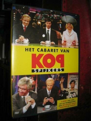 DVD Het Cabaret van Kopspijkers – Jack Spijkerman -, Alle leeftijden, Ophalen of Verzenden, Gebruikt, Stand-up of Theatershow