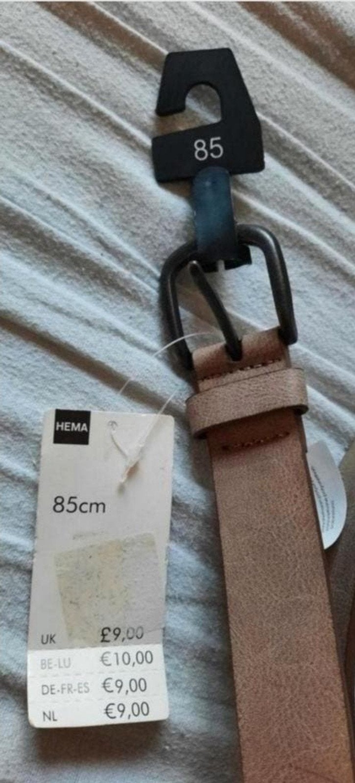 Riem 85 cm NIEUW, Kleding | Dames, Riemen en Ceinturen, Ophalen, Nieuw, Zwart, 80 tot 90 cm