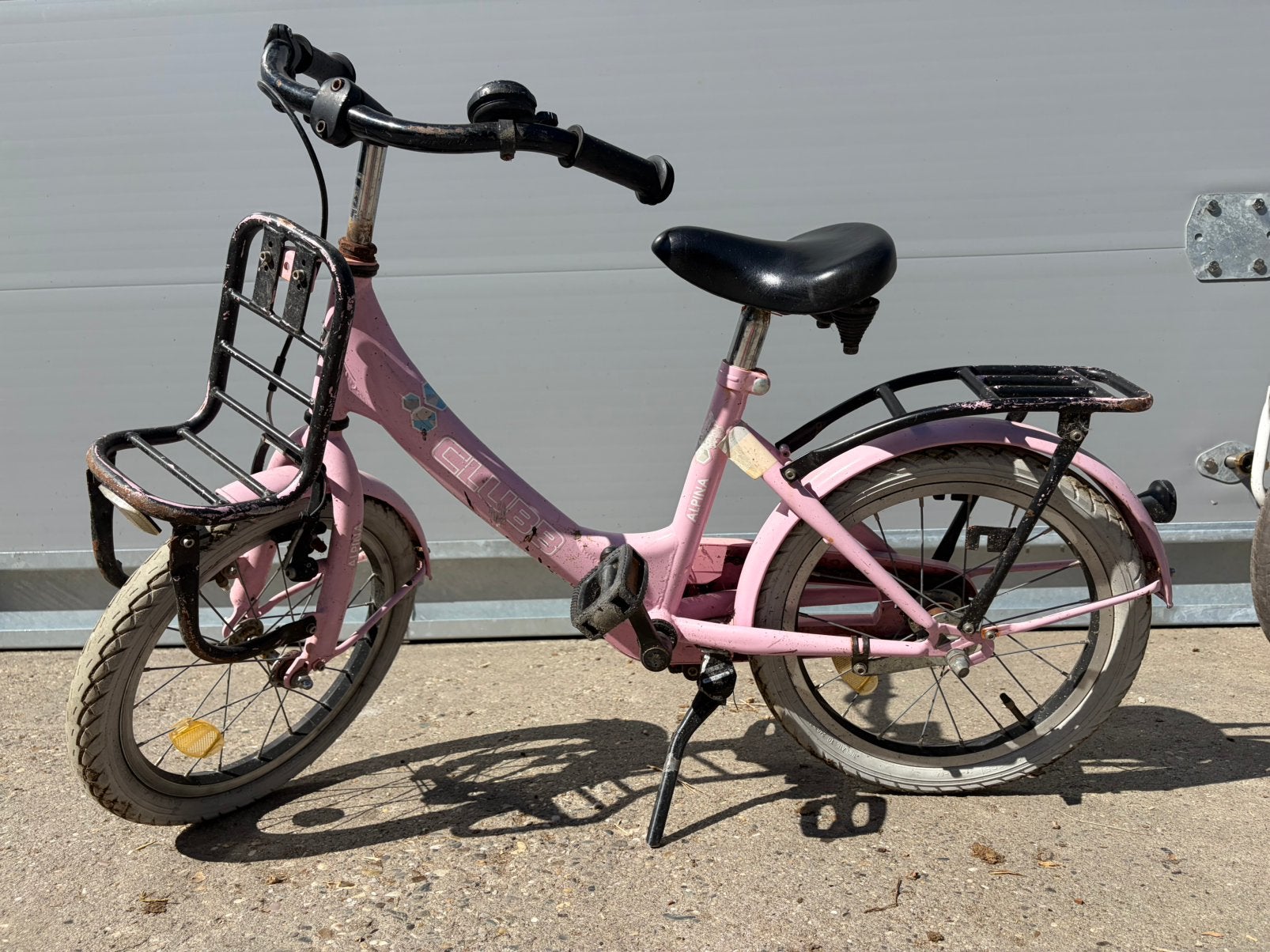 Meisjes kinderfiets 16 inch, Ophalen, Zo goed als nieuw, 16 inch
