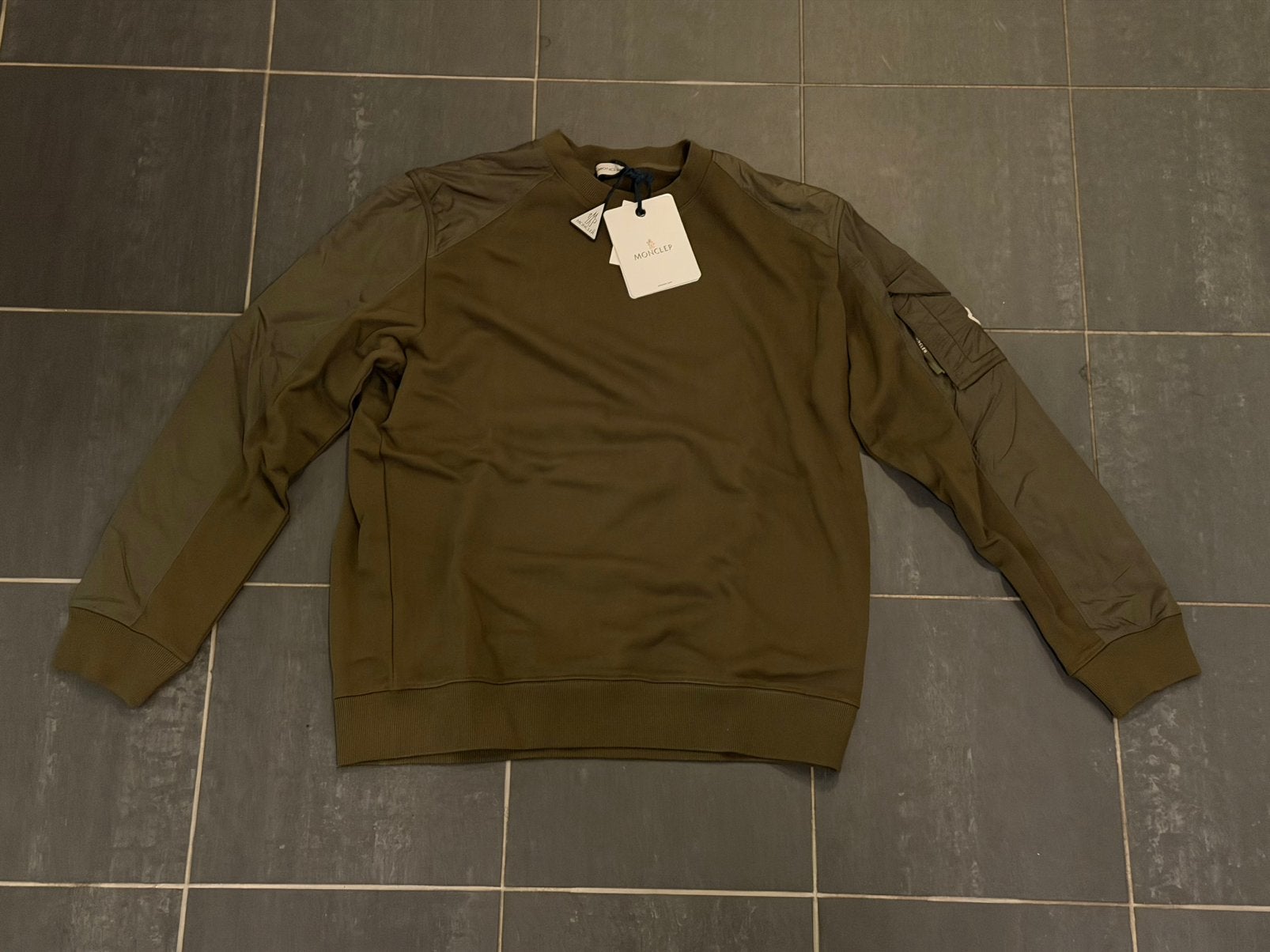 Moncler Trui – Donkergroen – Maat L, Ophalen of Verzenden, Nieuw, Maat 52/54 (L), Groen