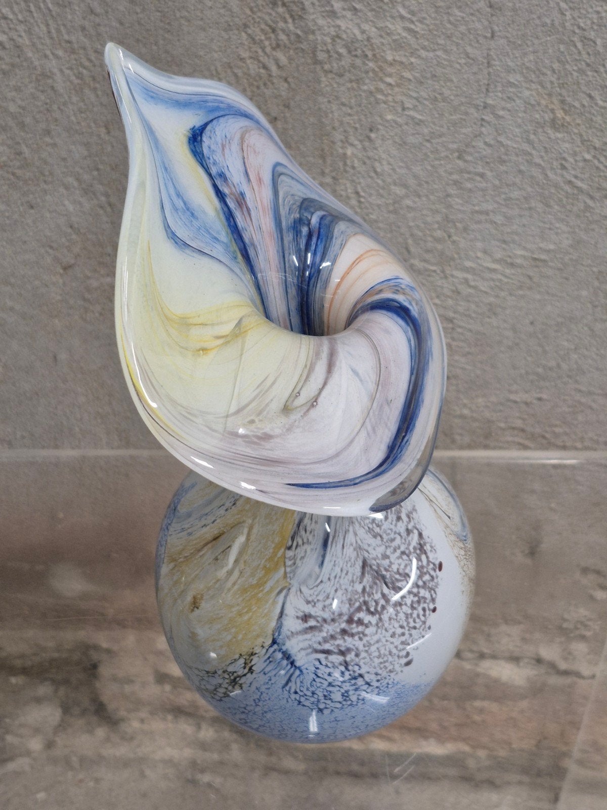 Jack in the pulpit vaas RGH vase glas, Overige kleuren, Ophalen of Verzenden, Minder dan 50 cm, Glas