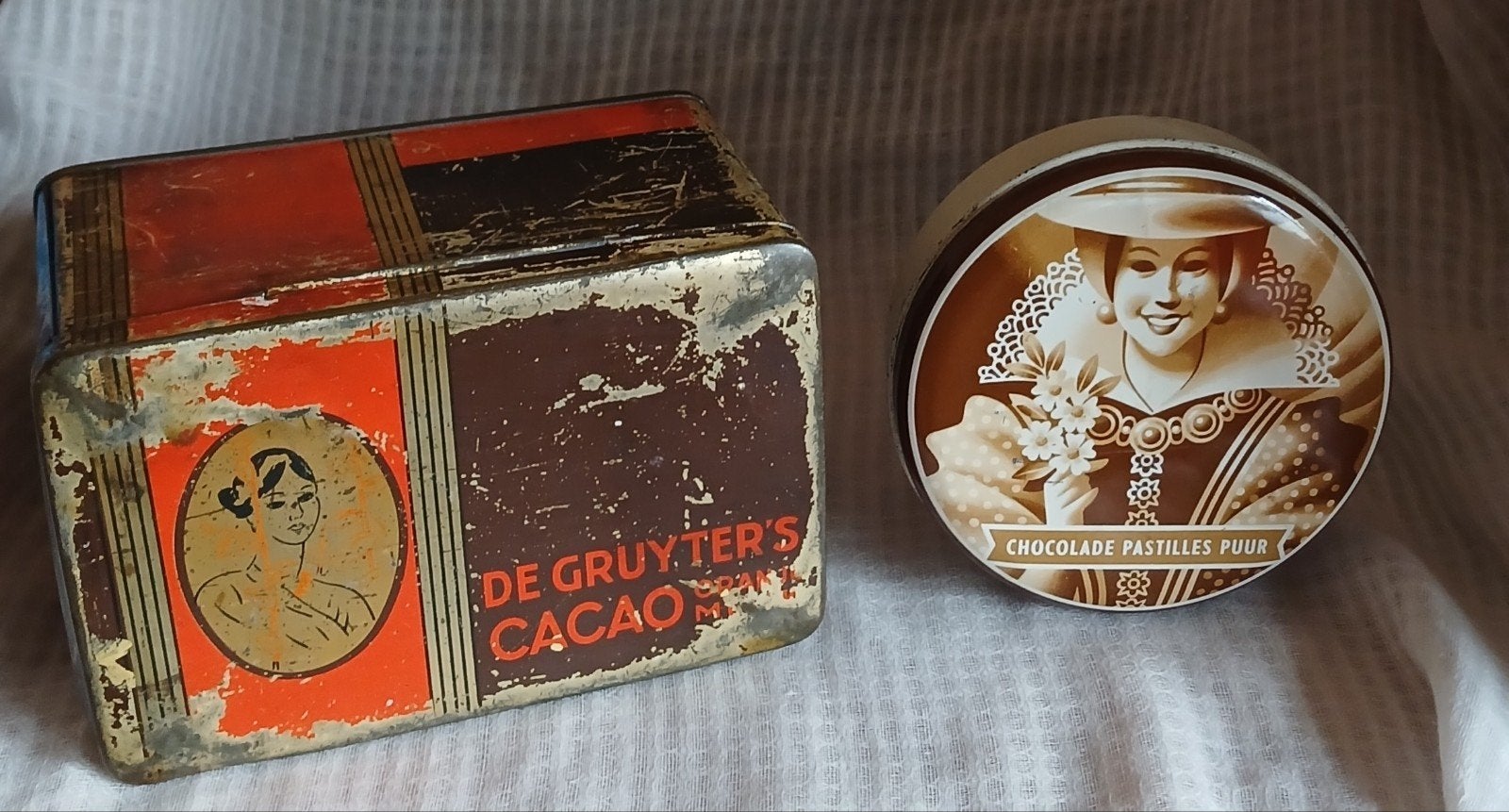 de Gruyter blikjes, Ophalen of Verzenden, Gebruikt, Overige