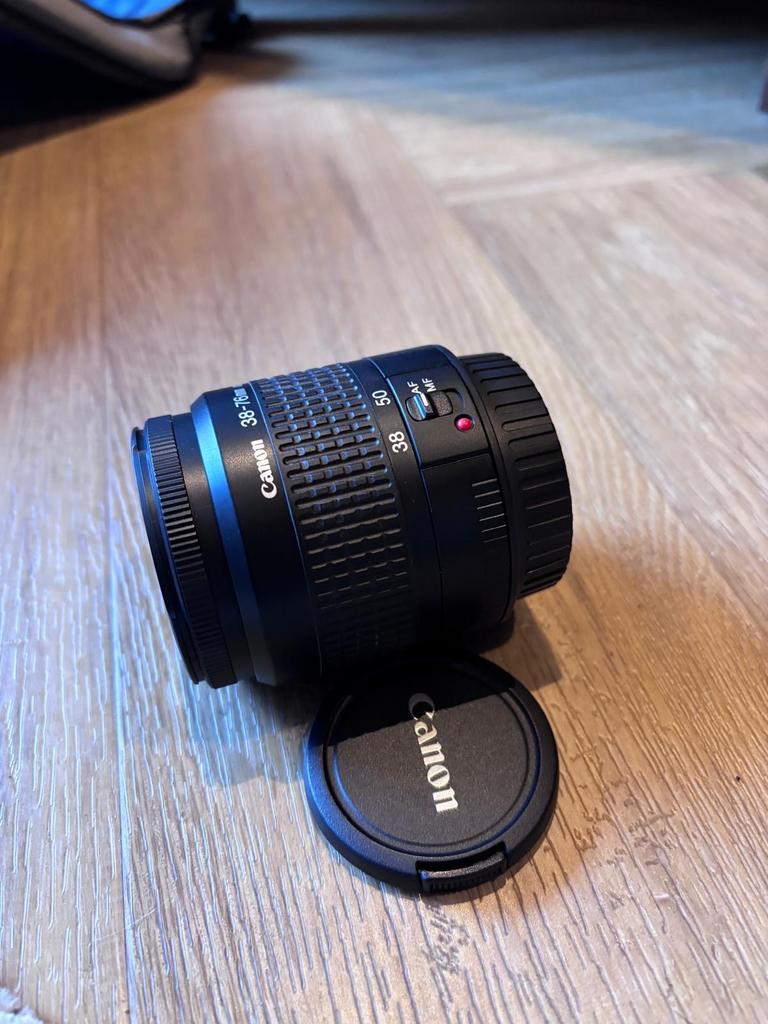 Canon EF 38-76mm f/4.5-5.6 Zoomlens, Ophalen, Gebruikt, Standaardlens, Zoom