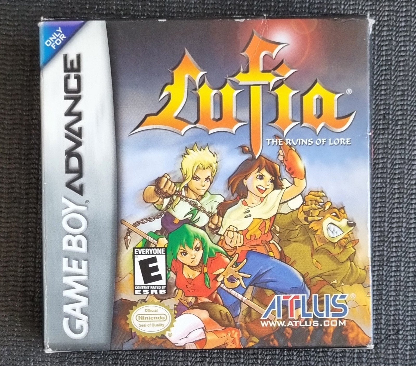 Lufia: The Ruins of Lore (Game Boy Advance), 1 speler, Ophalen of Verzenden, Zo goed als nieuw, Role Playing Game (Rpg)