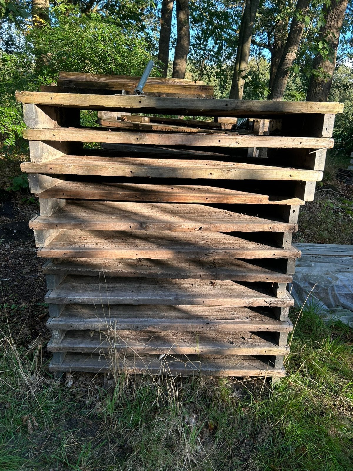 Steenschotten, Doe-het-zelf en Verbouw, Ophalen, Gebruikt, 25 tot 50 mm, Pallet