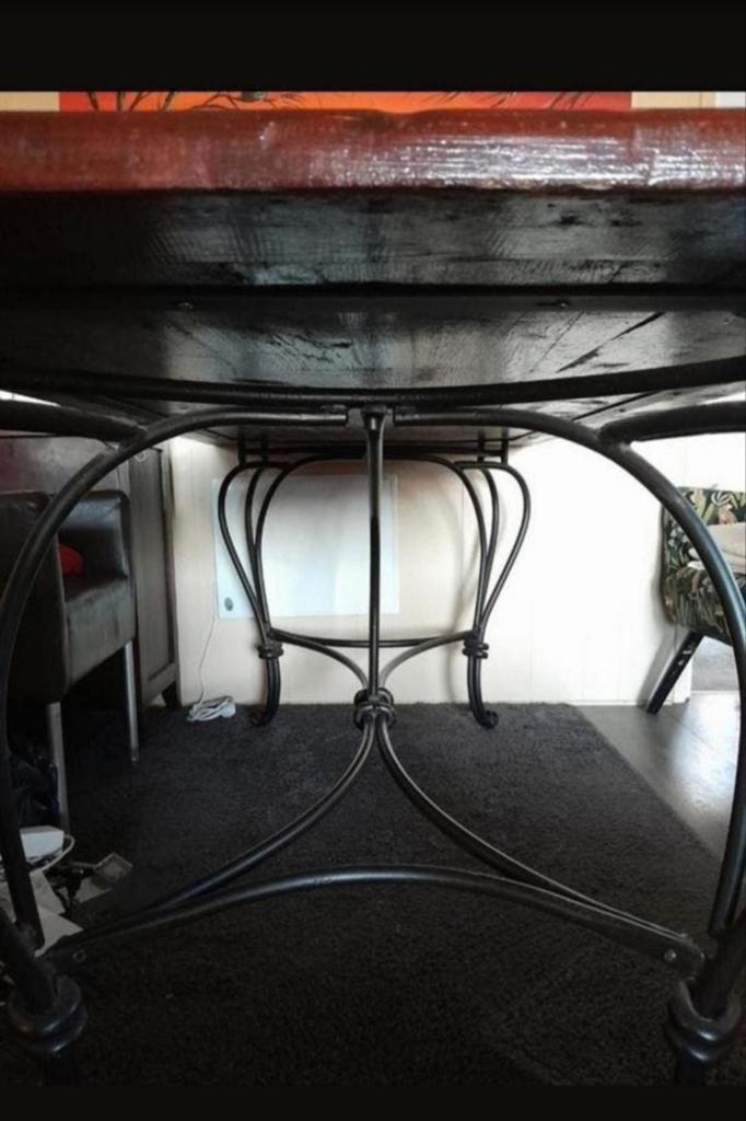 Massief eikentafel kunst antiek, Antiek en Kunst, Antiek | Meubels | Tafels, Ophalen