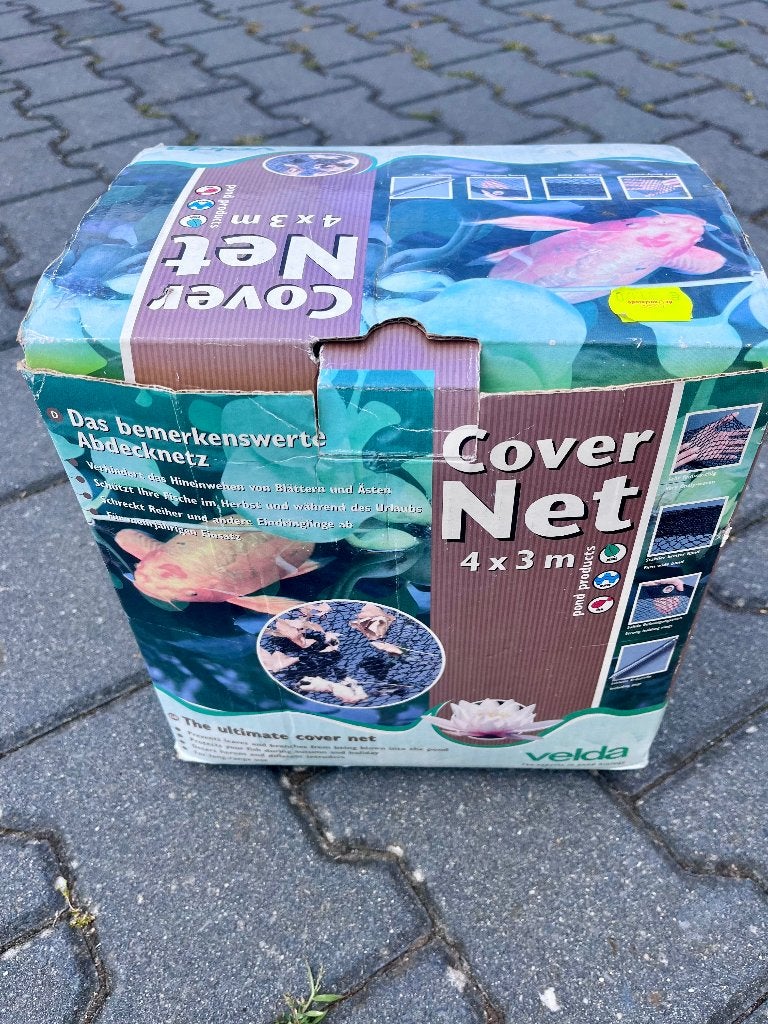 Vijvernet covernet vissen velda, Ophalen, Zo goed als nieuw, Overige typen