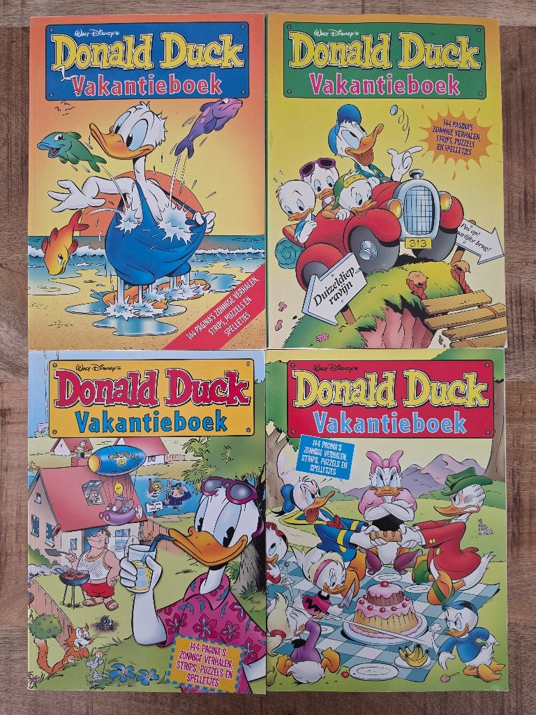 Donald Duck Vakantie-, Winter- & Kerstboeken 1995-2009, Boeken, Meerdere stripboeken, Ophalen of Verzenden, Gelezen
