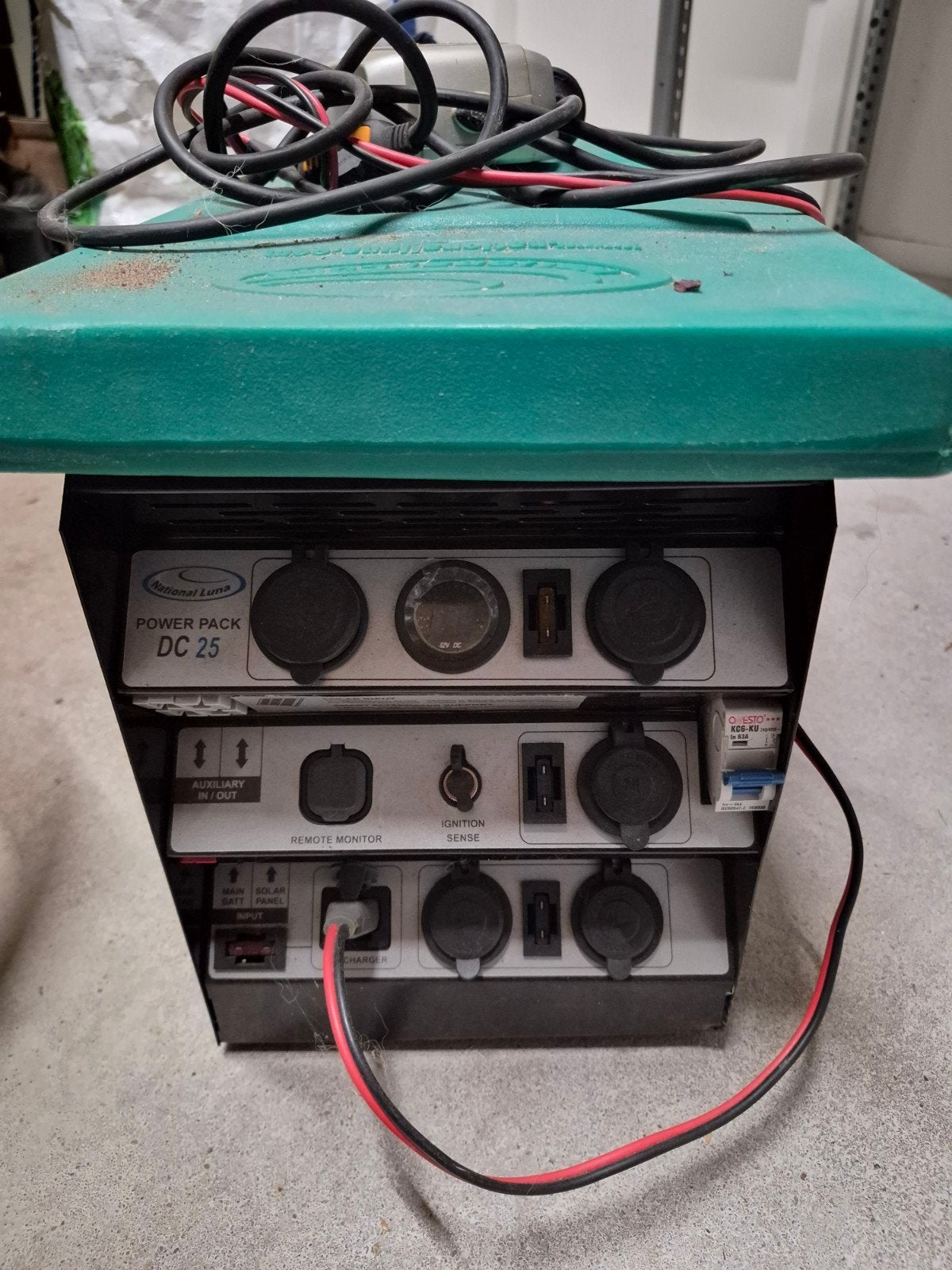 National Luna Power Pack DC25 met Optima Yellowtop accu, Gebruikt, Universele onderdelen