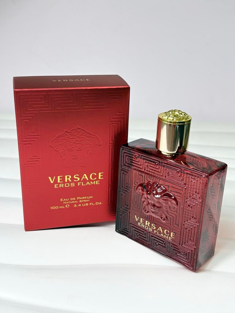 Versace Eros Flame Eau de Parfum 100ml - Nieuw in doos, Ophalen of Verzenden, Zo goed als nieuw