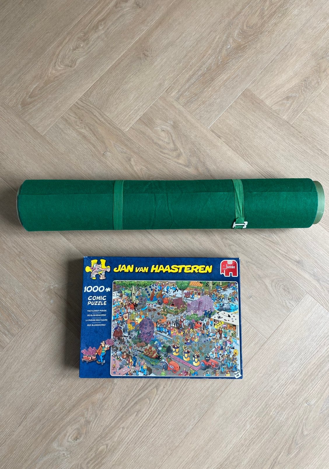 Jan van Haasteren puzzel 1000 stukjes - De Bloemencorso, Ophalen, Gebruikt, Legpuzzel