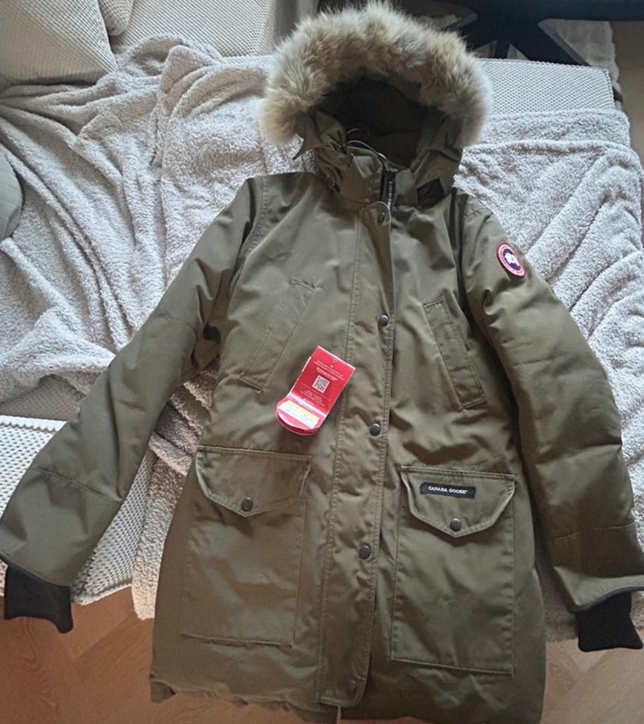 Canada Goose jas dames maat M, Ophalen of Verzenden, Zo goed als nieuw, Maat 38/40 (M), Groen