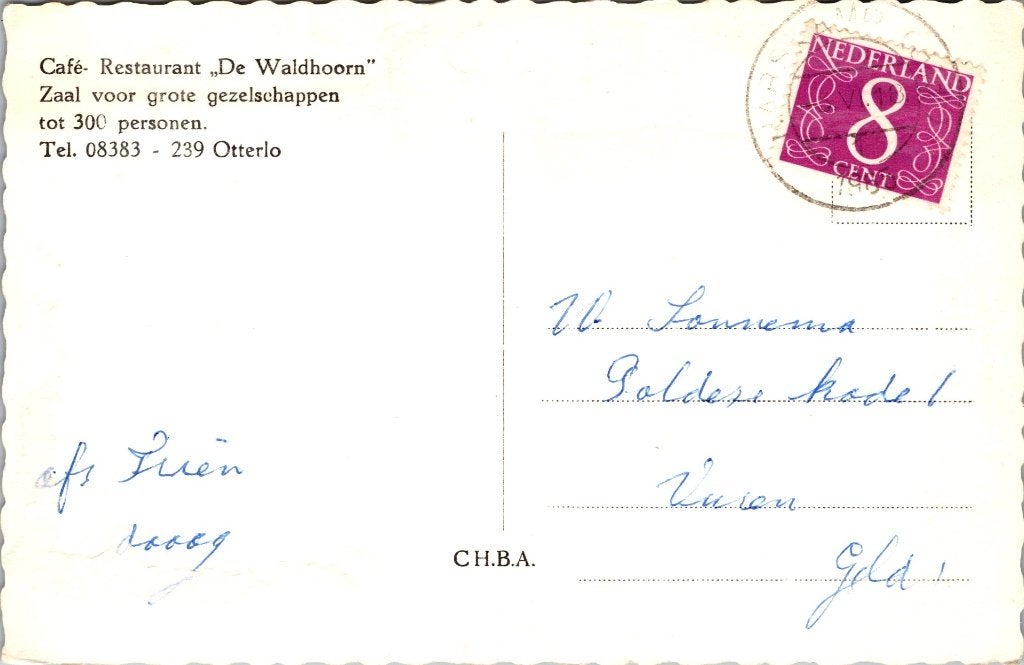 Otterlo - 12 oude ansichtkaarten II, Verzenden, 1960 tot 1980, Gelopen, Noord-Brabant