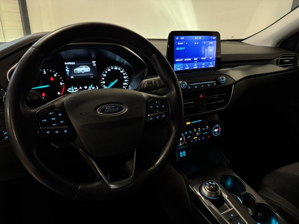 Ford Focus Wagon 1.5 EcoBlue Titanium X Business KEYLESS CAM, Auto's, Stof, Gebruikt, Zwart, 4 cilinders
