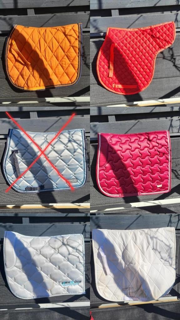 Verschillende dekjes, halsters & hoefijzers te koop!, Ophalen of Verzenden