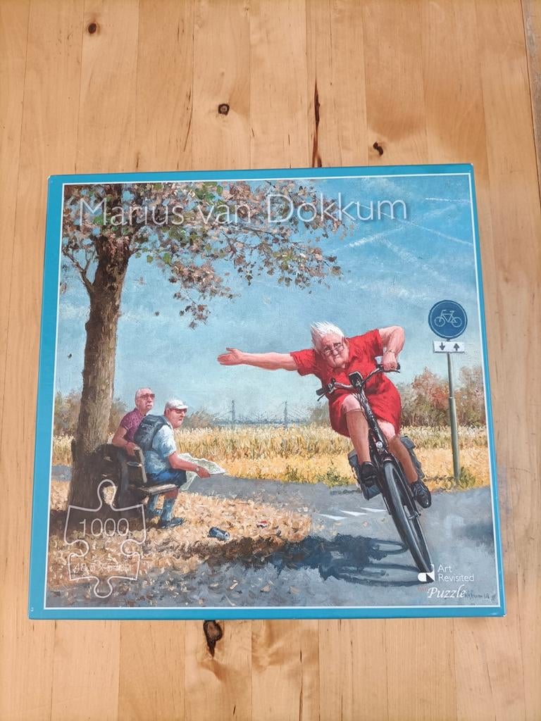 Marius van Dokkum puzzel Turbo, Ophalen of Verzenden, 500 t/m 1500 stukjes, Zo goed als nieuw