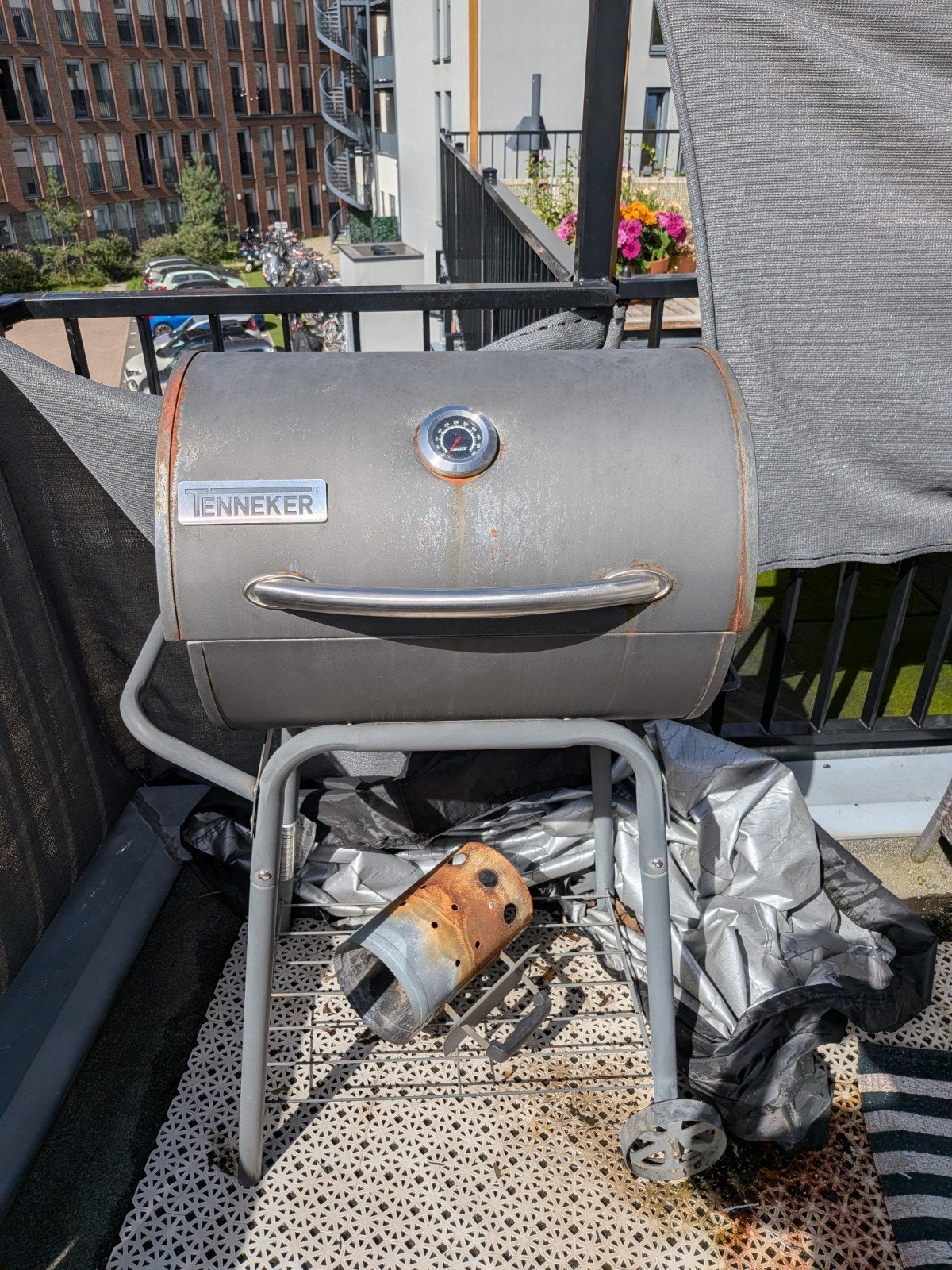Tenneker BBQ in goede staat, Ophalen, Gebruikt, Tenneker