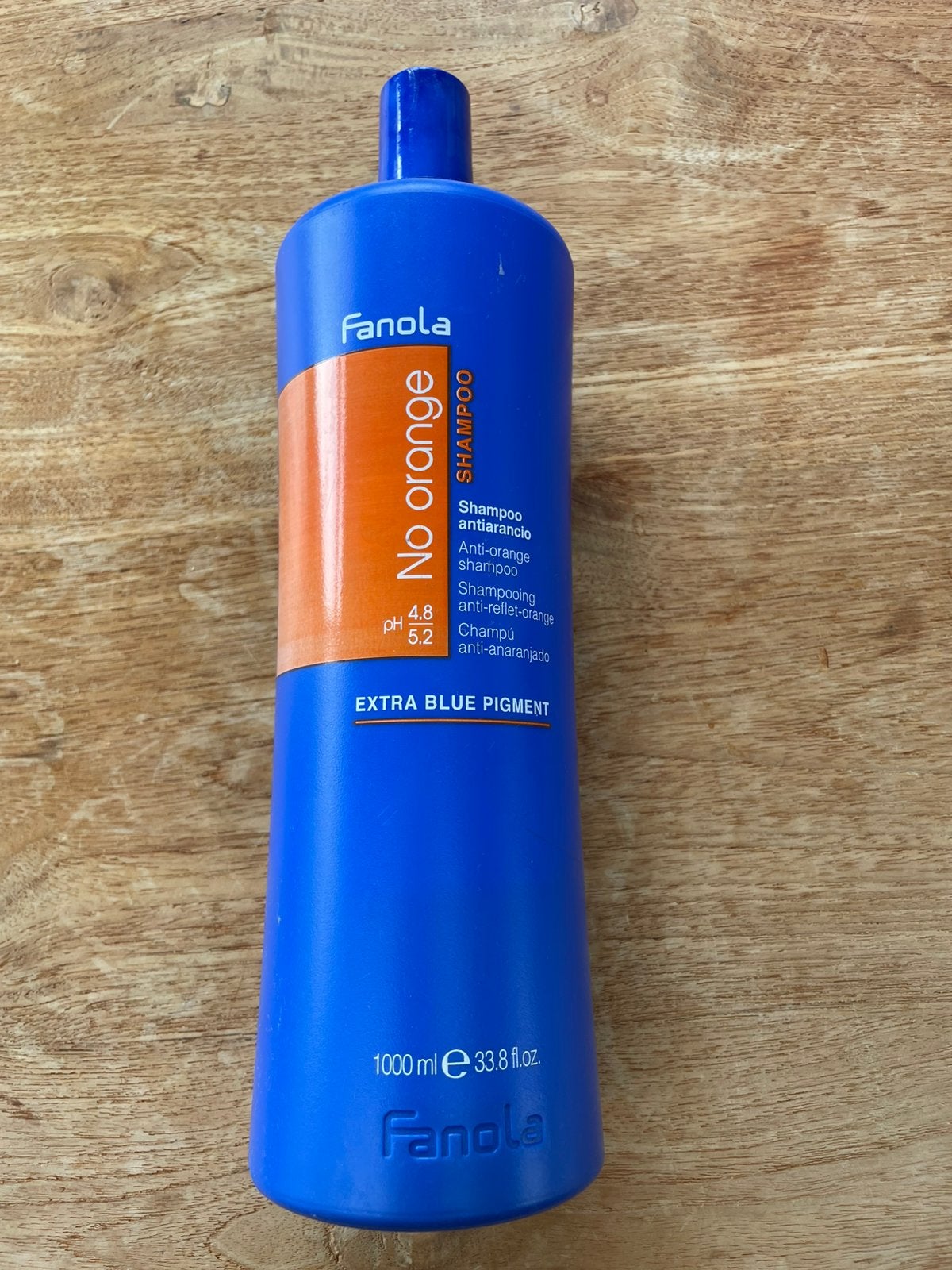 Nieuwe fles Fanola No Orange shampoo 1000 ml, Ophalen, Nieuw, Shampoo of Conditioner