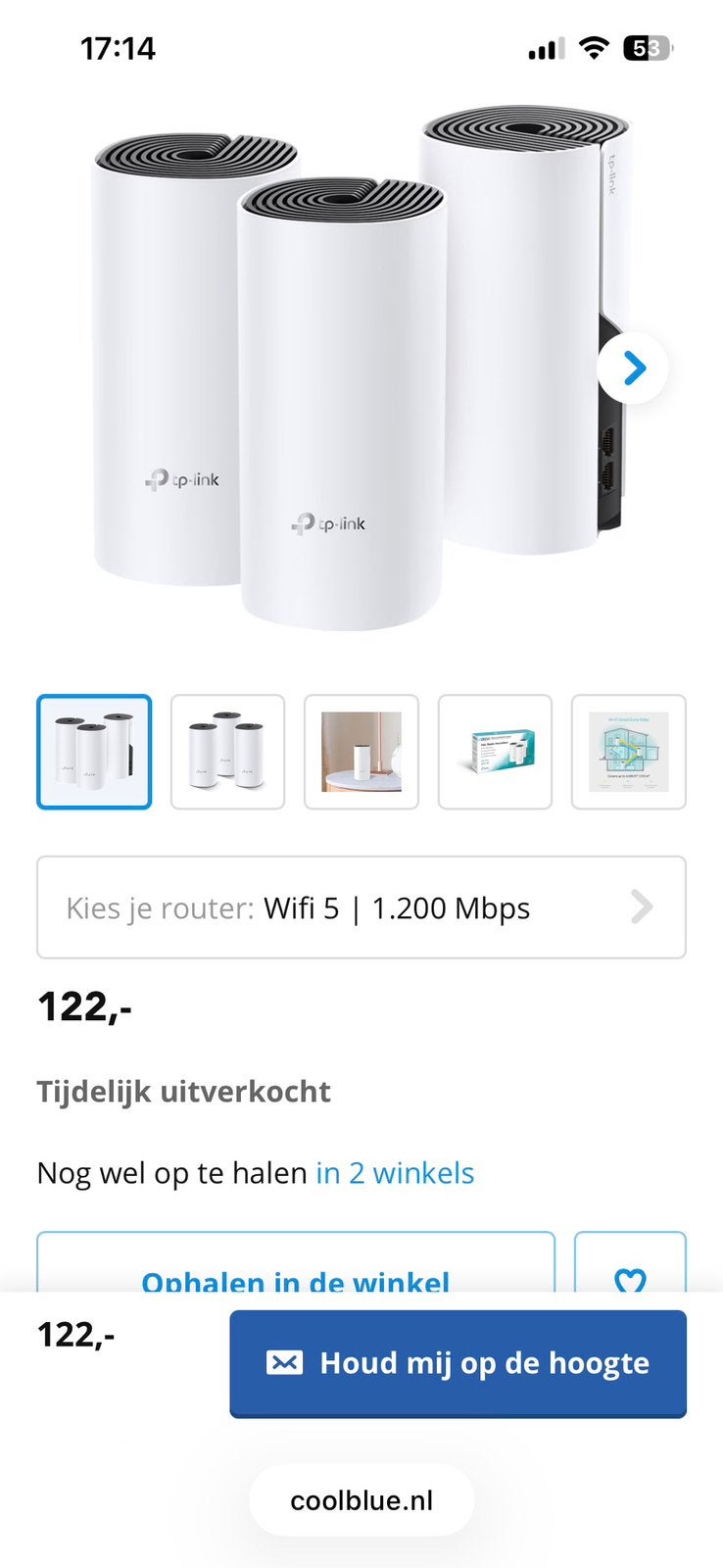 50% korting deco tp-link, Ophalen of Verzenden, Zo goed als nieuw