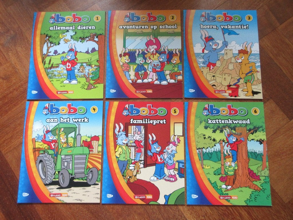 6 x Bobo pictoboeken, Ophalen of Verzenden, Zo goed als nieuw, Fictie algemeen