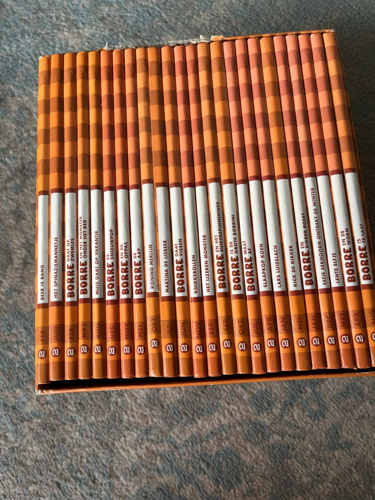 Borre boekjes - 141 stuks - Vanaf groep 1, Ophalen of Verzenden, Zo goed als nieuw, 3 tot 4 jaar