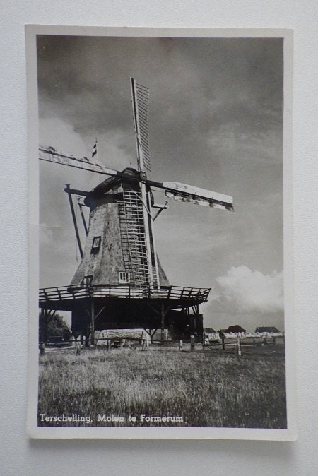 1940 Terschelling molen Formerum, Ophalen, 1920 tot 1940, Gelopen, Waddeneilanden