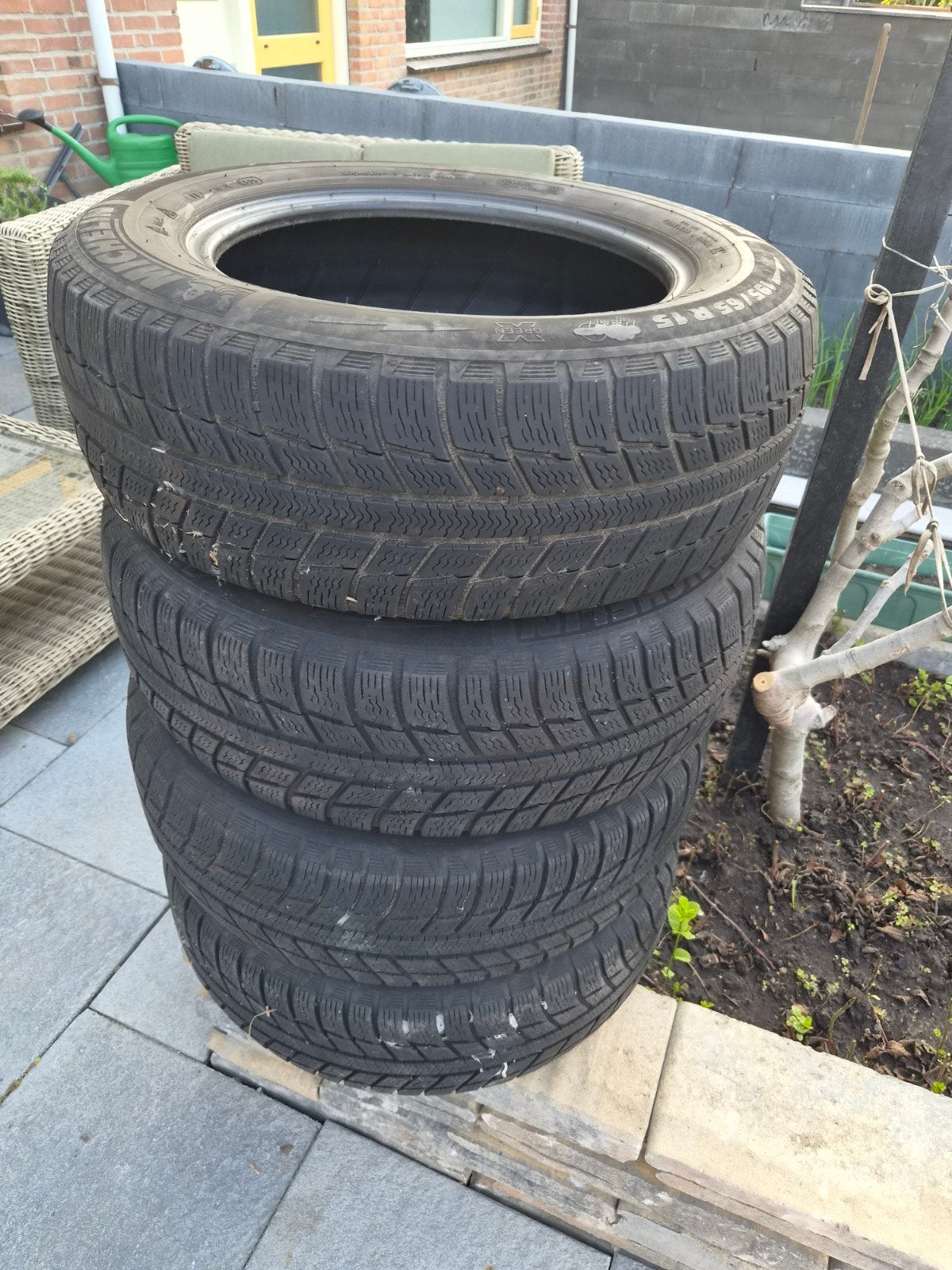 winterbanden te koop, Ophalen