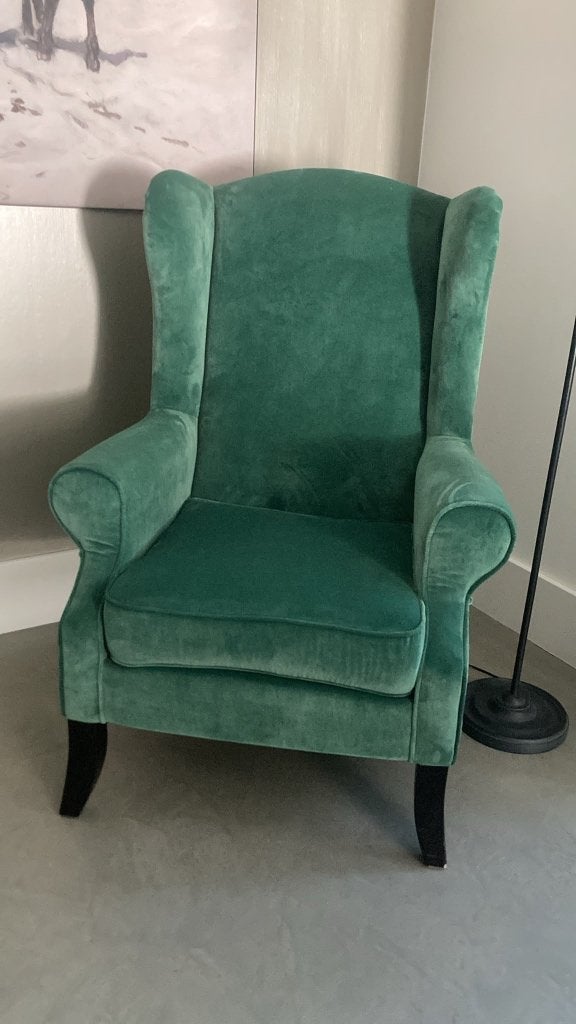 Fauteuil, Ophalen, Gebruikt, 75 tot 100 cm, Stof
