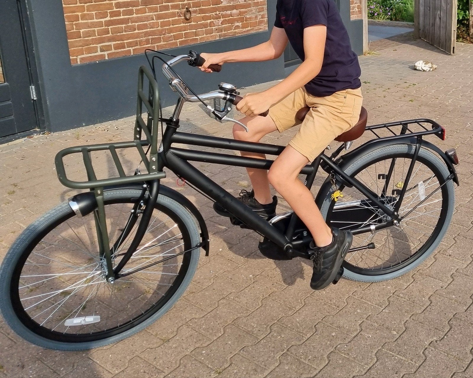 Spirit Jongensfiets 26 inch - 3 versnellingen, Terugtraprem, Gebruikt, Versnellingen, Spirit