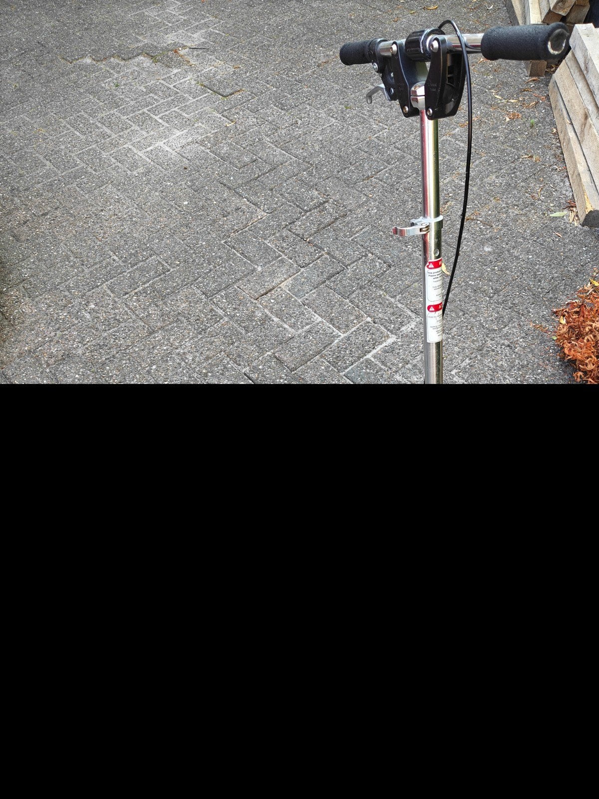 Rockboard Scooter - Blauw, voor een laatste ronde, Ophalen, Gebruikt, Gewone step