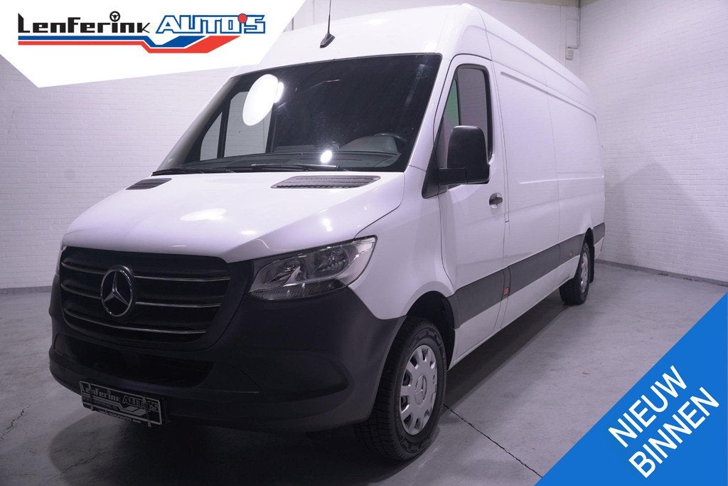 Mercedes-Benz Sprinter 314 CDI 143 pk L3H2 Airco, Apple Carp, Auto's, Start-stop-systeem, Gebruikt, 2000 kg, Wit