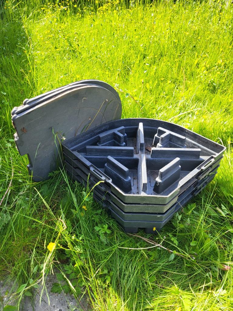 Parasolvoet verzwaarders, Tuin en Terras, Ophalen of Verzenden, Minder dan 1 meter, Parasolvoet