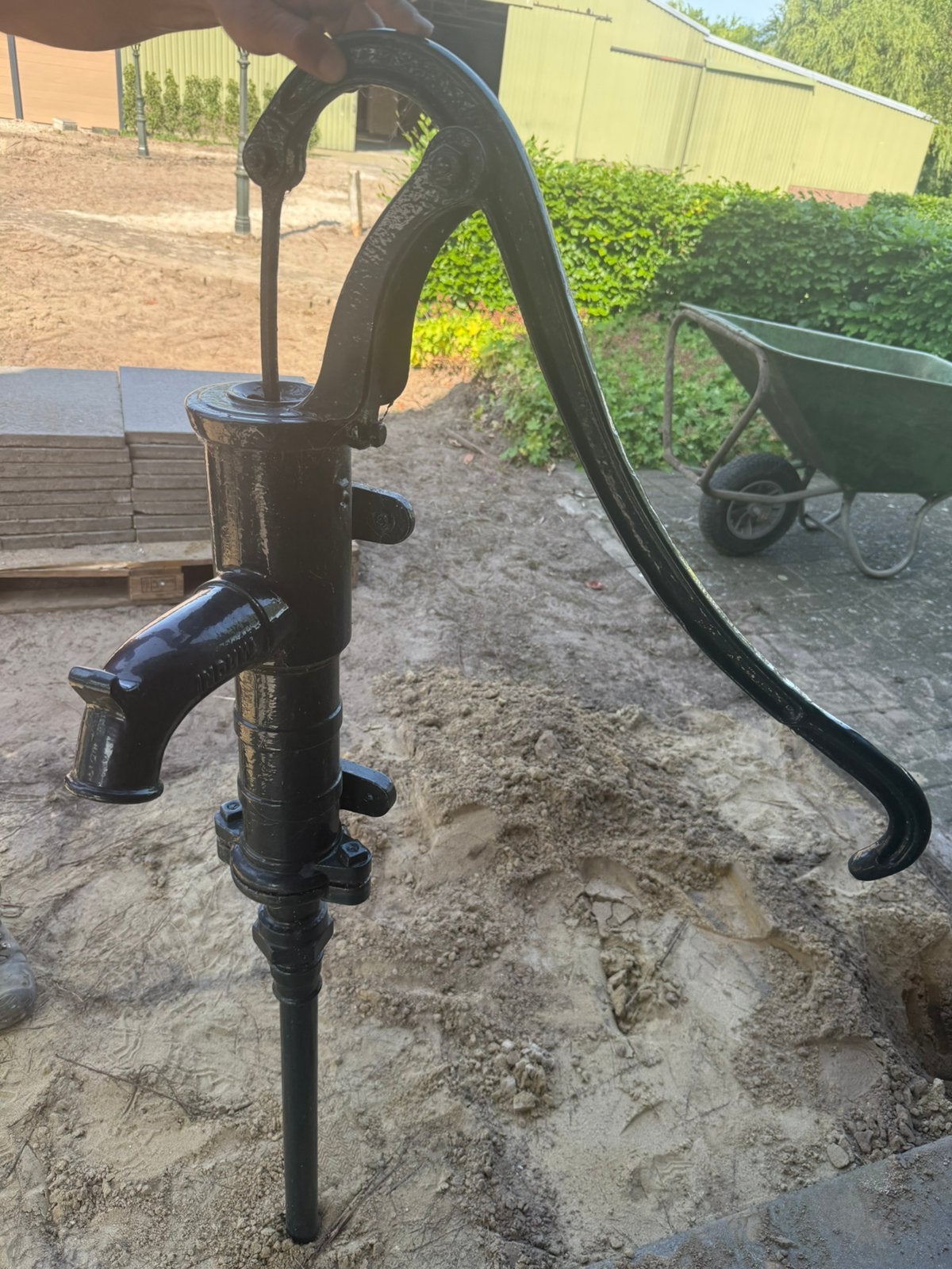 Waterpomp induva, Tuin en Terras, Waterpompen, Ophalen, Gebruikt