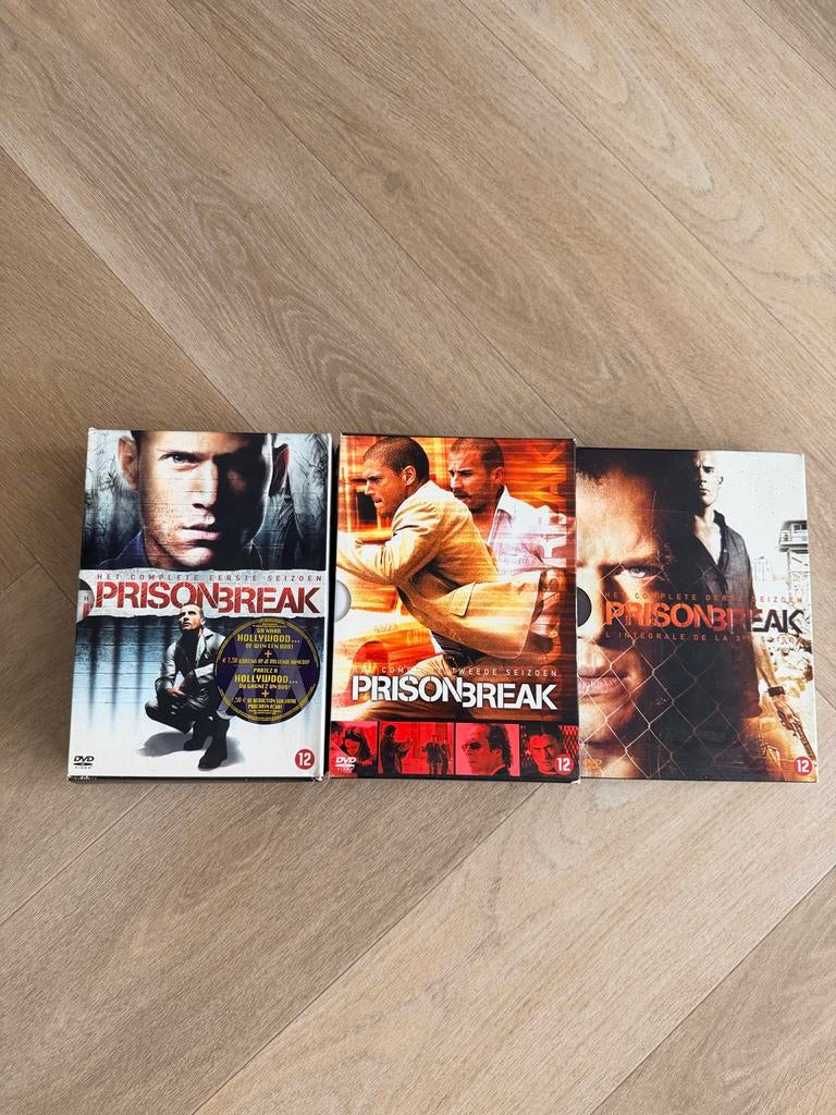 Prison Break Seizoen 1, 2 en 3 DVD Boxset, Gebruikt, Boxset, Ophalen of Verzenden, Actie en Avontuur