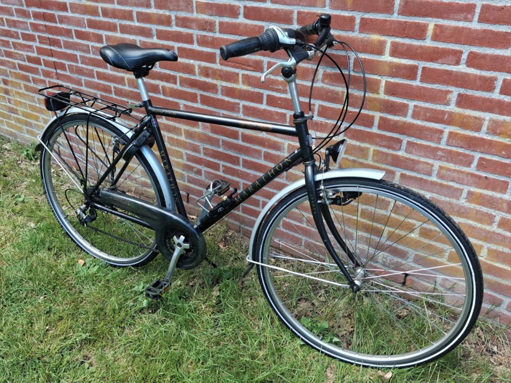 Sparta Marathon Herenfiets - Framemaat 54 cm, Ophalen, Sparta, Velgrem, Versnellingen