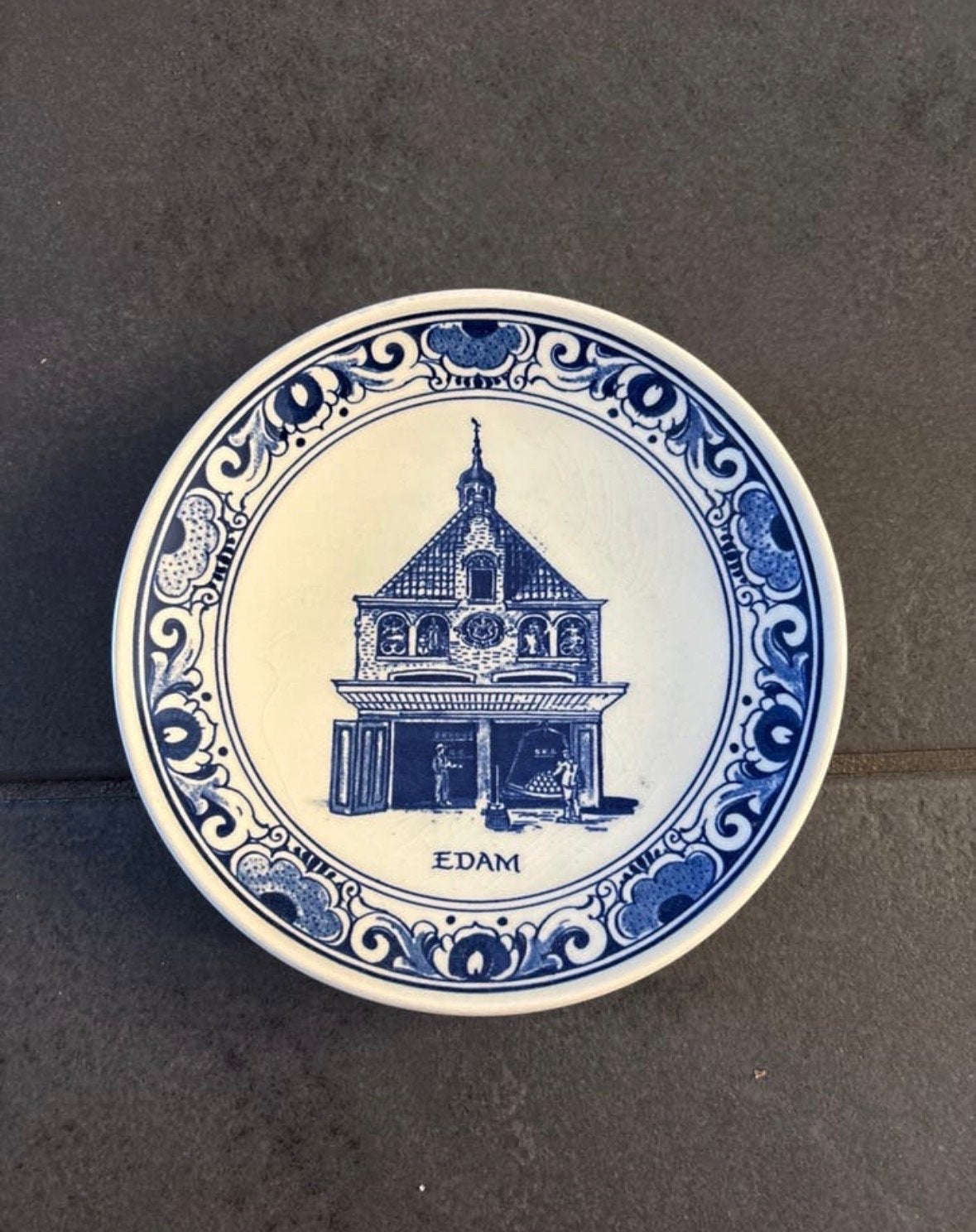 2x Delfts Blauw Wandborden - Edam en Molen, Ophalen of Verzenden