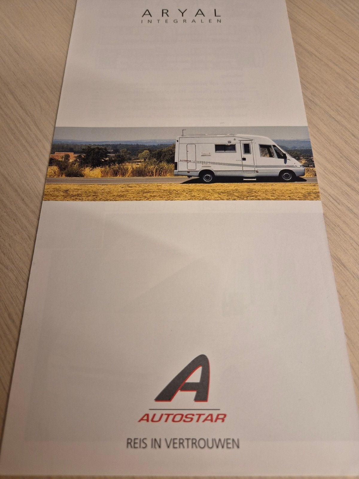 Autostar camper folder Nederlands óók dubbelasser izgst, Ophalen of Verzenden, Zo goed als nieuw
