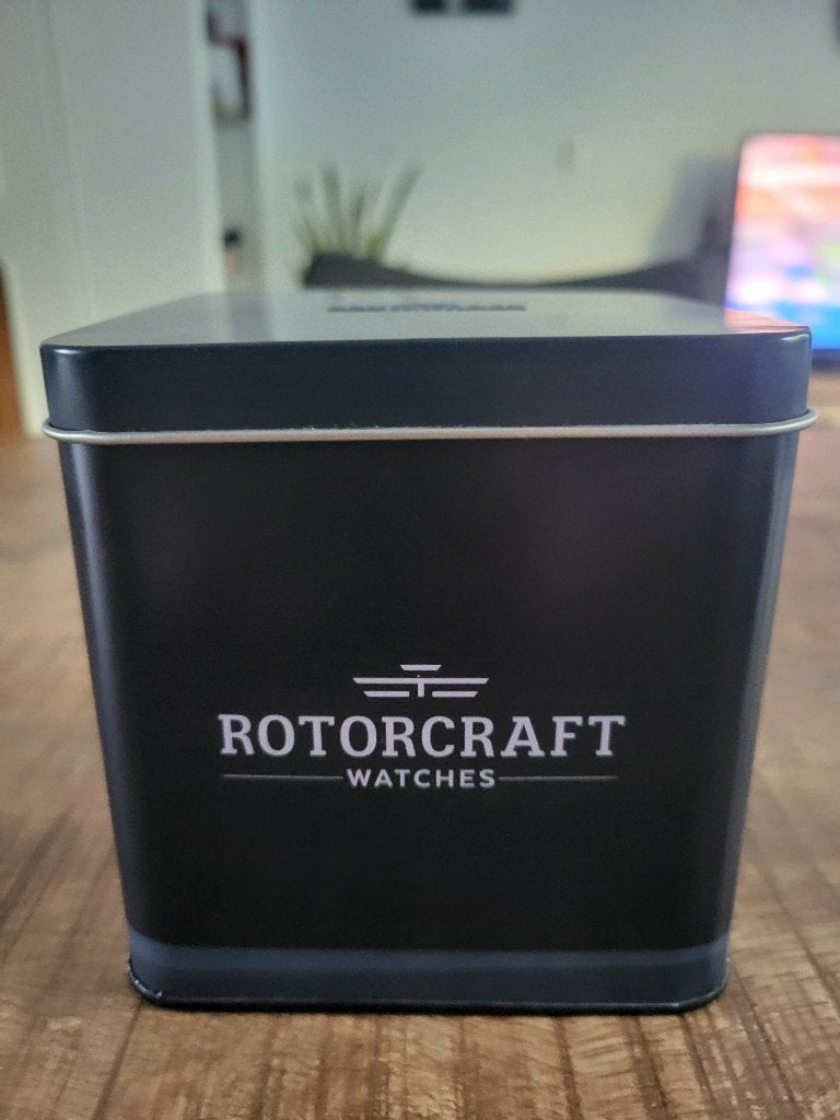 ROTORCRAFT watches Wheel Series No. RC250 herenhorloge, Overige merken, Staal, Staal, Polshorloge