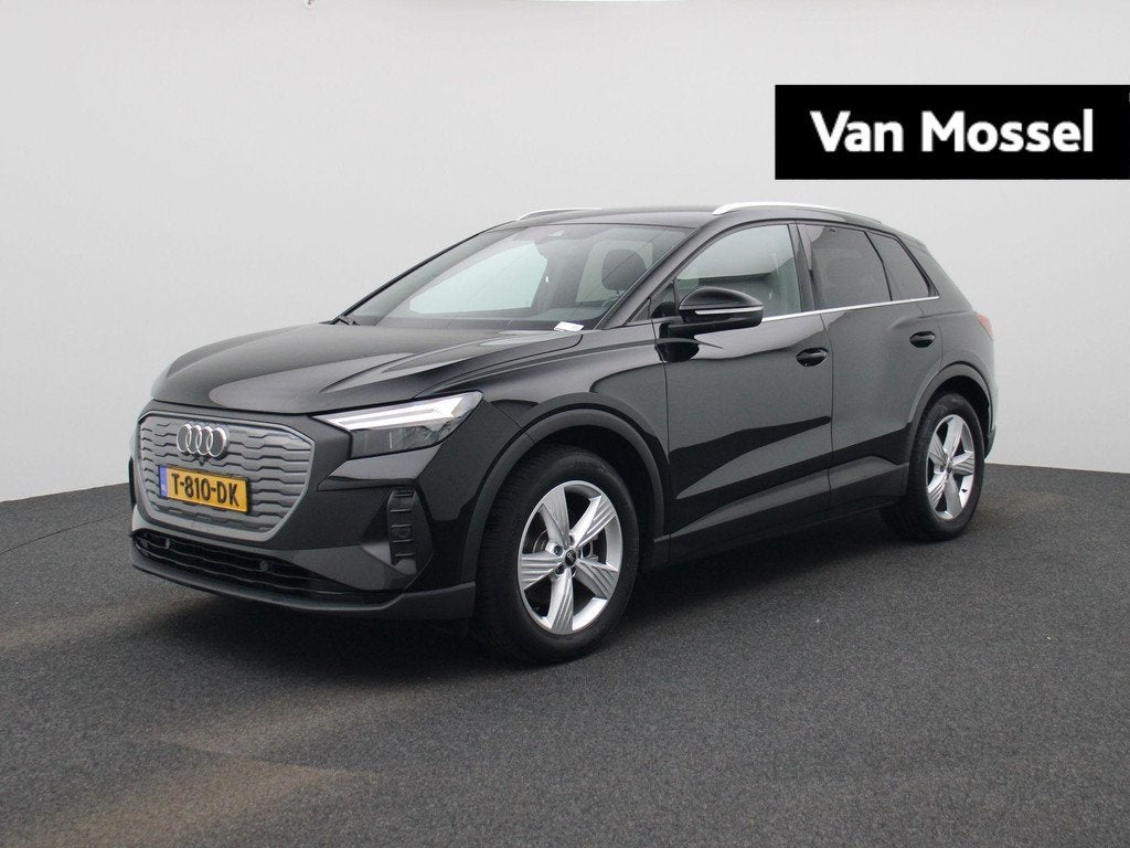 Audi Q4 e-tron 35 Edition 55 kWh 170 PK | Automaat | Cruise, Auto's, Audi, 12 maanden, Gebruikt, Zwart, Zwart