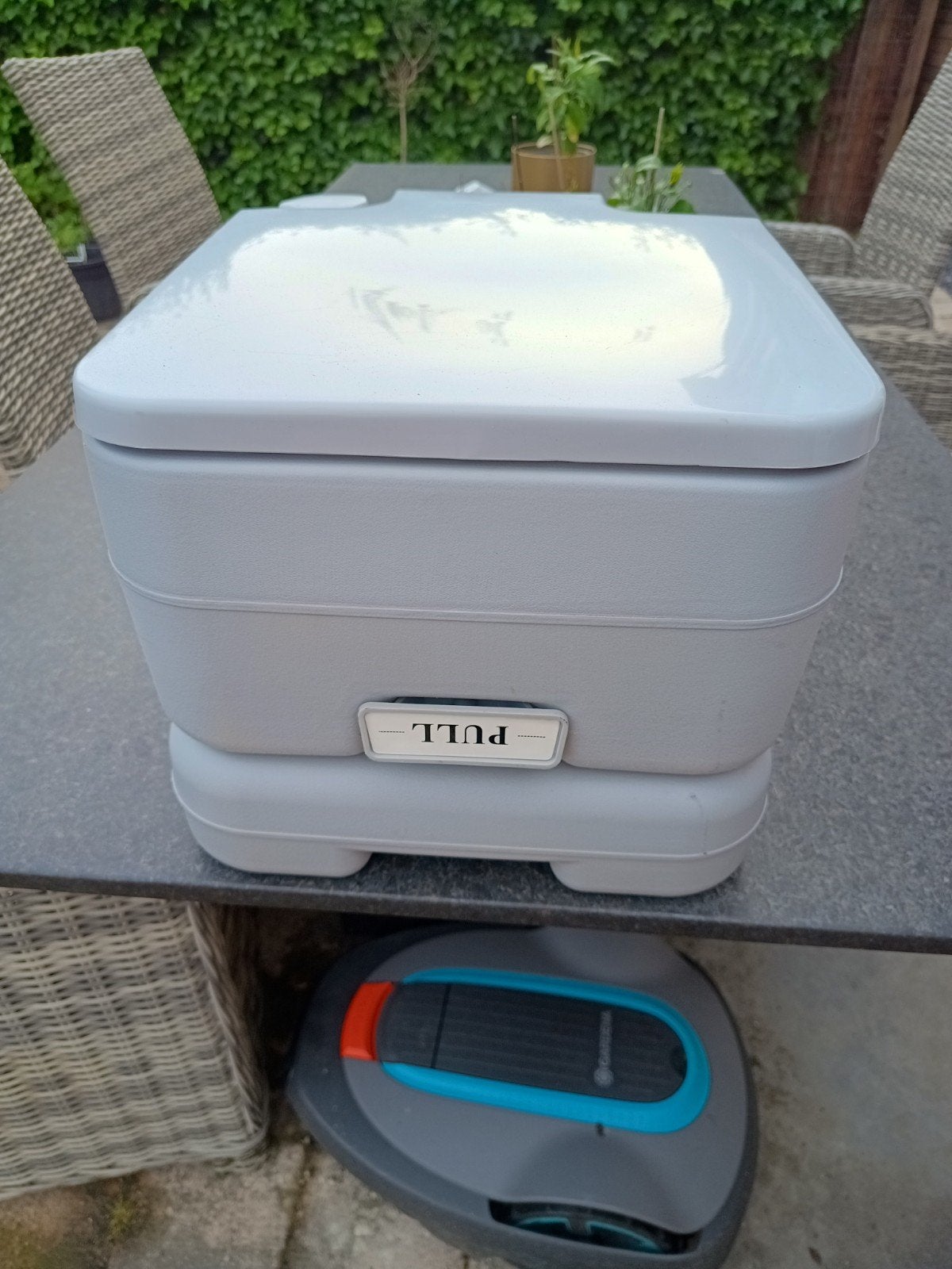 Camping toilet potty, Ophalen, Zo goed als nieuw