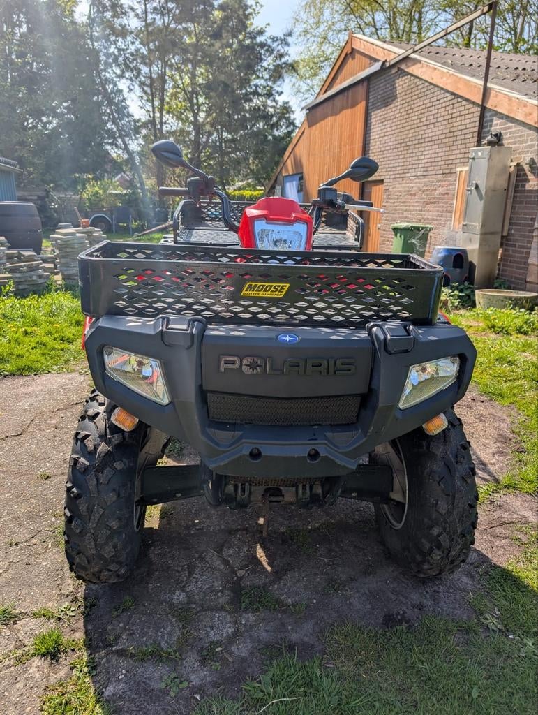 Quad Polaris Sportsman 500, auto kenteken, 3338km, Motoren, Quads en Trikes, 1 cilinder, 500 cc