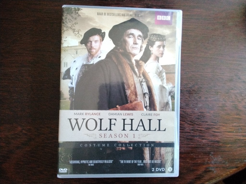 Wolf hall seizoen 1 compleet, 2disk, origineel, Engels, Alle leeftijden, Nederlands, Drama