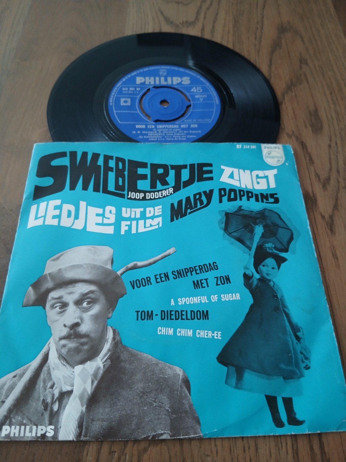 VINYL SINGLE  SWIEBERTJE  1966, Overige formaten, Ophalen of Verzenden, Zo goed als nieuw, Levenslied of Smartlap