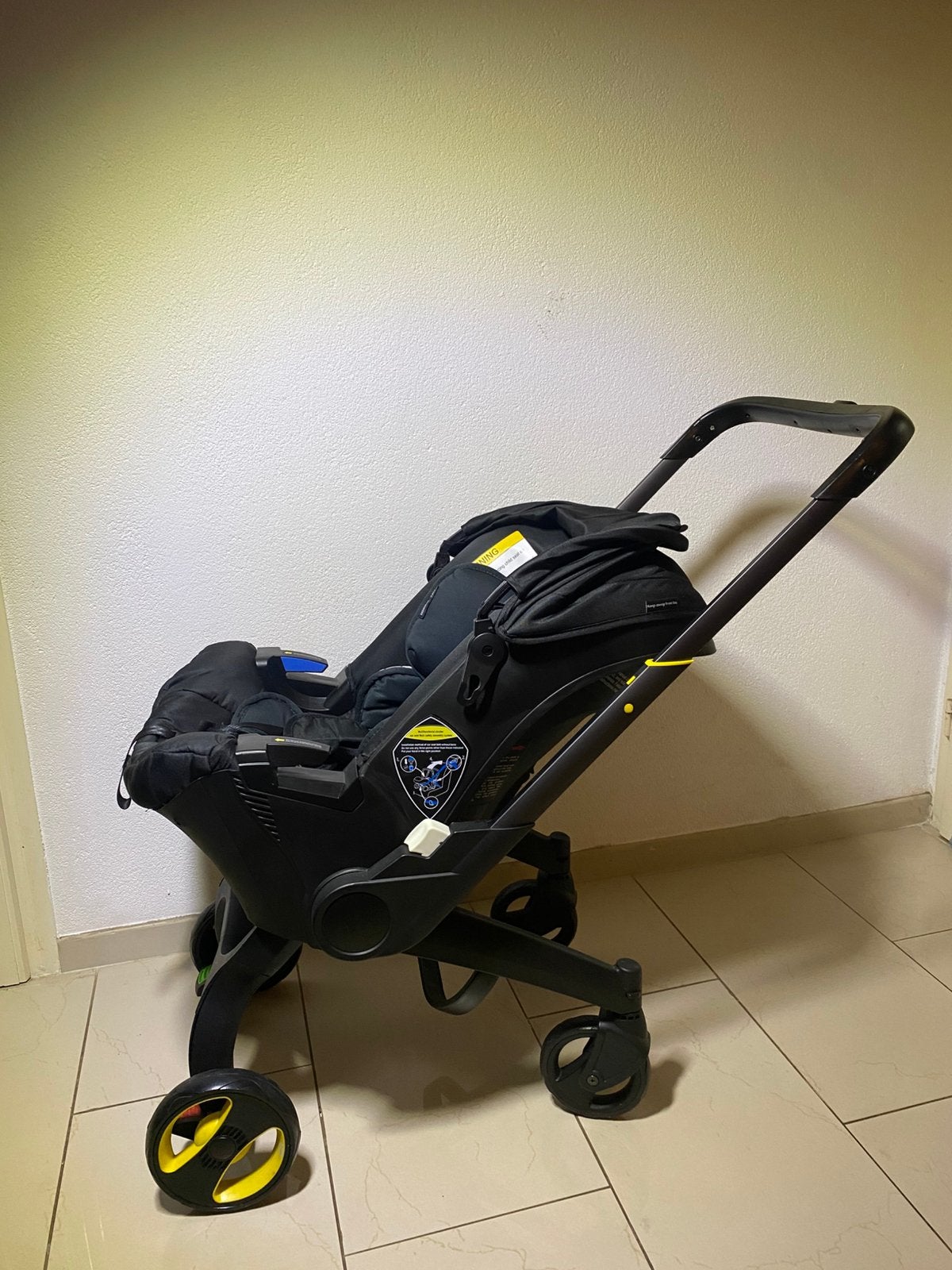 Doona dupe 2-1 baby buggy/autostoeltje, Ophalen, Zo goed als nieuw