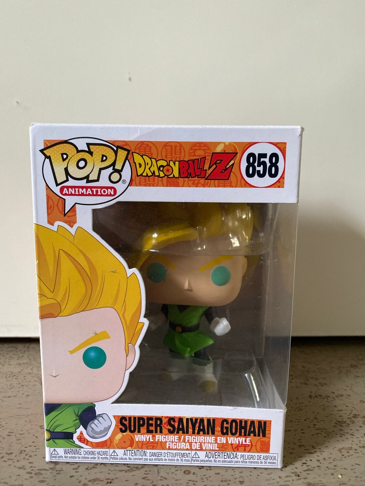Funko Pop! Dragon Ball Z Super Saiyan Gohan #858, Ophalen of Verzenden, Nieuw