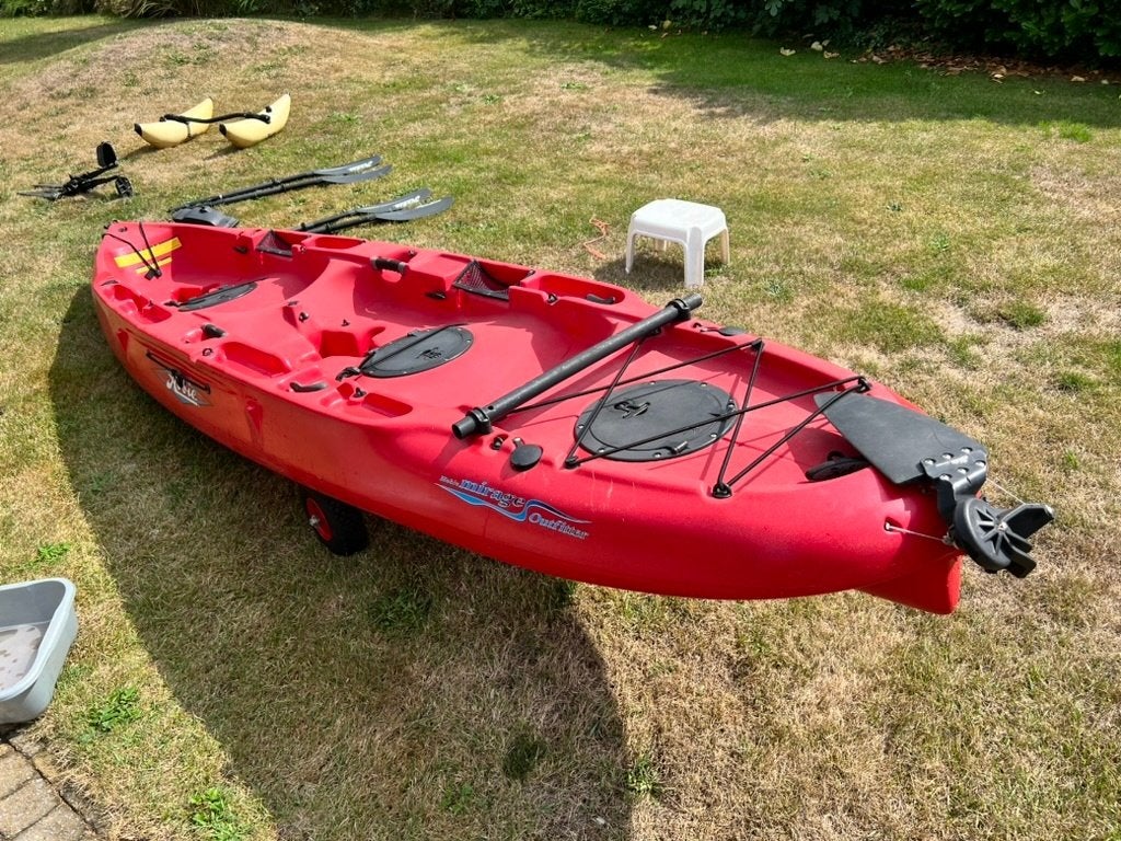 2 persoons Trapkano Hobie Mirage Outfitter, Watersport en Boten, Ophalen, Gebruikt